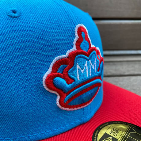 USA仕様 Newera ニューエラ MLB 59FIFTY マイアミ マーリンズ MIAMI MARLINS (11-7)