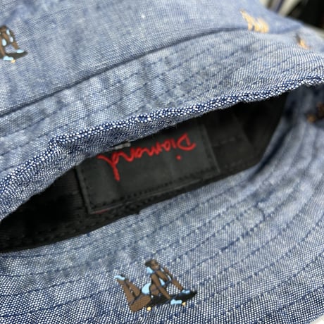 Diamond Supply Co. ダイヤモンドサプライ BUCKET HAT バケットハット ピンナップガール デニム