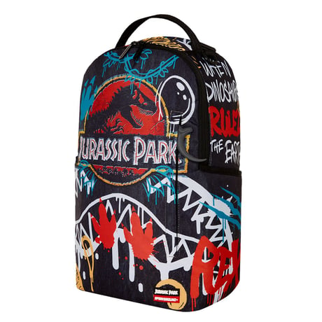 米国仕様 SPRAYGROUND ジュラシックパーク JURASSIC PARK ポスター バックパック (BKPK53)