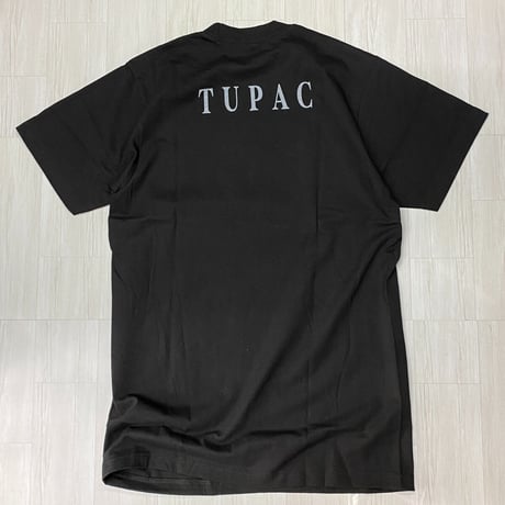 LA発 TUPAC 2パック シャクール POSTERIZATION グラフィック 半袖 ヘビーウェイト Tシャツ (GTS52)