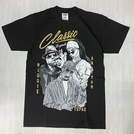 LA発 Classic Legends アンダーグラウンド グラフィック ヘビーウェイト Tシャツ 黒 (GTS82)
