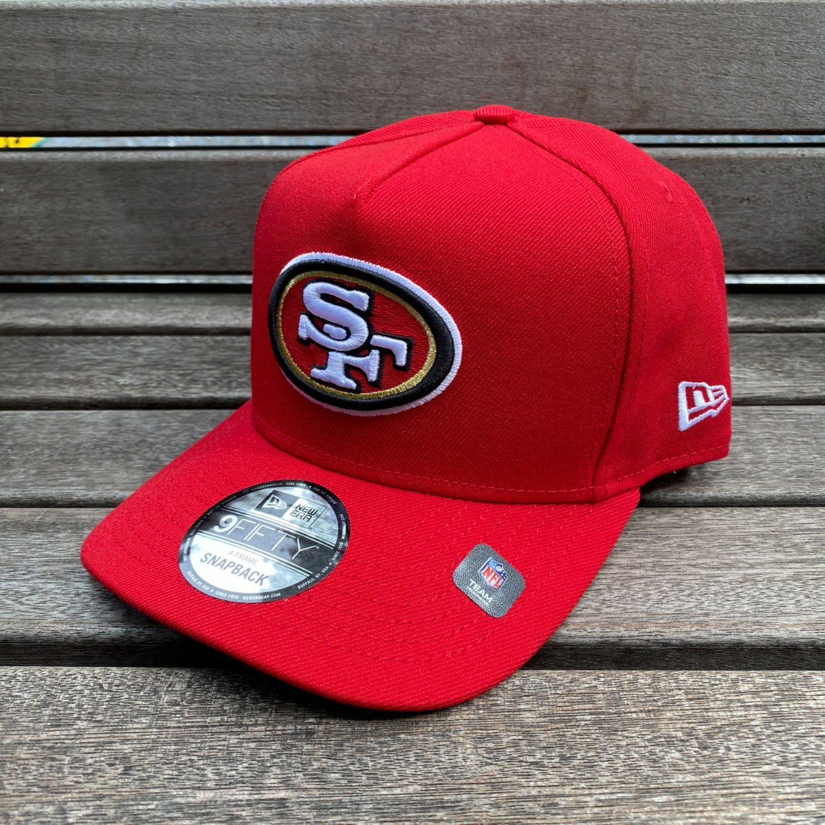 USA仕様 Newera ニューエラ NFL 9Fifty Aフレーム SF 49ers フォ
