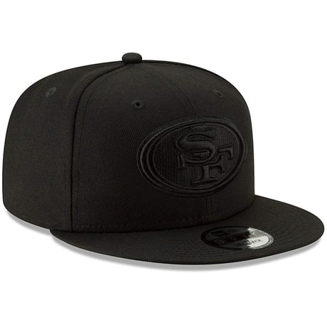 USAモデル NEWERA ニューエラ NFL フォーティナイナーズ 49ers スナップバックキャップ 9FIFTY 黒