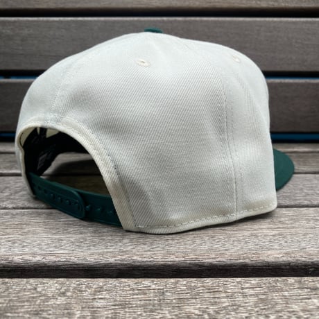 USA限定 9FIFTY ニューエラ MLB アスレチックス Athletics スナップバックキャップ ARCHIVE 緑 (950-228)