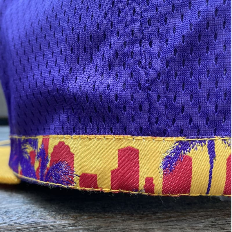 Mitchell & Ness レイカーズblown out Mサイズ Mitchell&Ness ミッチェル&ネス×ブラックピンク 海外取寄