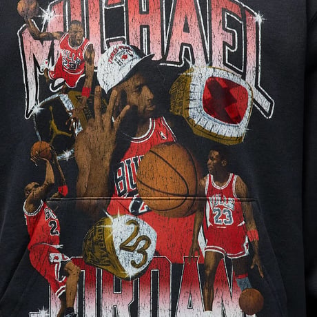 NIKE ナイキ JORDAN ジョーダン Flight Fleece Off Noir フリース パーカー 黒 (NKJH4)