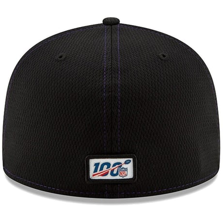 NFL 限定100周年記念 NEWERA ニューエラ Ravens ボルチモア レイブンズ 59Fifty キャップ