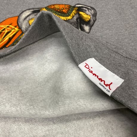 Diamond Supply ダイヤモンドサプライ Hardware Heavyweights クルーネック スウェット トレーナー 象