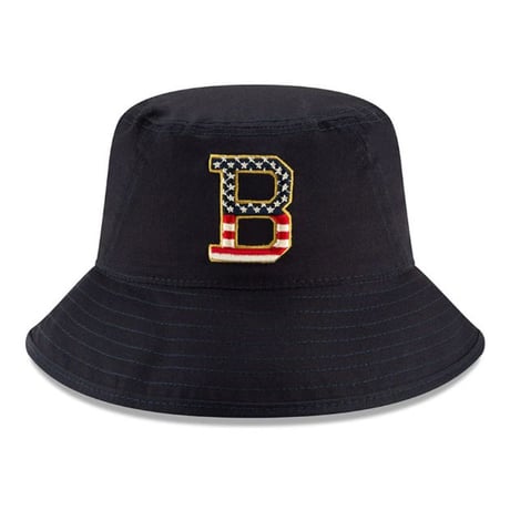 独立記念日モデル NEWERA ニューエラ Orioles オリオールズ バケットハット 紺 MLB