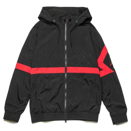 NIKE ナイキ JORDAN ジョーダン ナイロン JSW ダイヤモンド トラックジャケット 黒 赤 ウィンドブレーカー