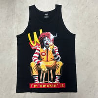 LA発 Shaka Wear アンダーグラウンド グラフィックデザイン タンクトップ Backwoods 黒 (GTT14)