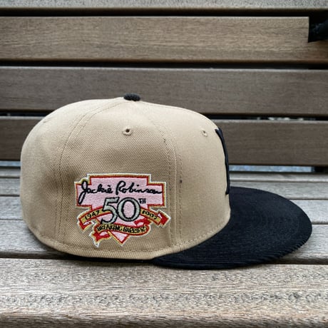 USA限定 Newera 59FIFTY ブルックリン ドジャース Dodgers ジャッキーロンビンソン (15-22)