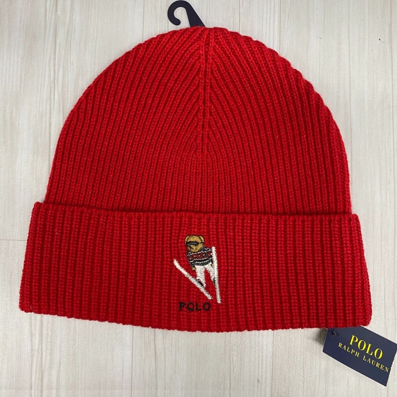 POLO RALPH LAUREN ラルフローレン ポロベア リブ編み ニット POLO RALPH LAUREN ラルフローレン ポロベア リブ編み ニット