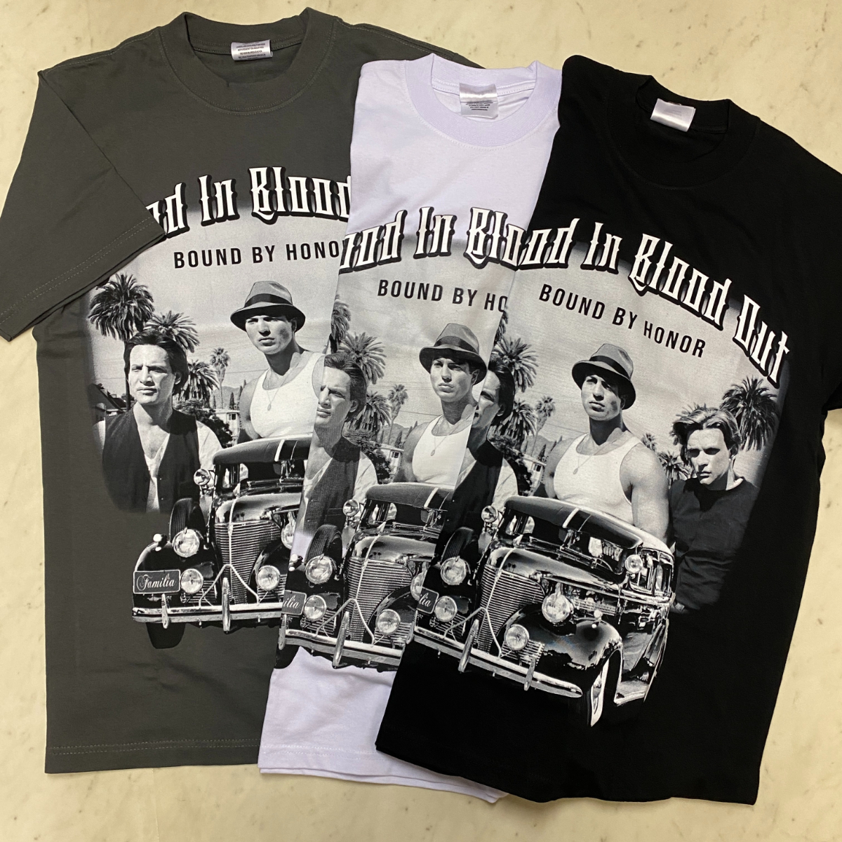 Blood In Blood Out アンダーグラウンド グラフィック ヘビーウェイト