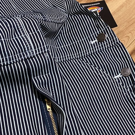 Dickies ディッキーズ  Bib Overall オーバーオール ヒッコリーストライプ USAモデル (OA10)