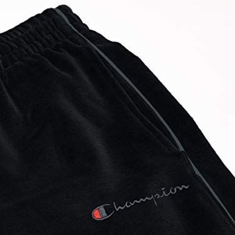 100周年記念モデル Champion チャンピオン Velour ベロア 上下 セットアップ 黒 トラックジャケット パンツ