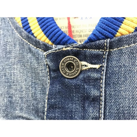 USAブランド SmokeRise スモークライズ Collegiate カレッジエイト デニム ベスト