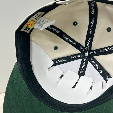米国アウトドアブランド Bass Pro Shops バスプロショップス Throwback Logo Cap 復刻ロゴ キャップ (Bps71)