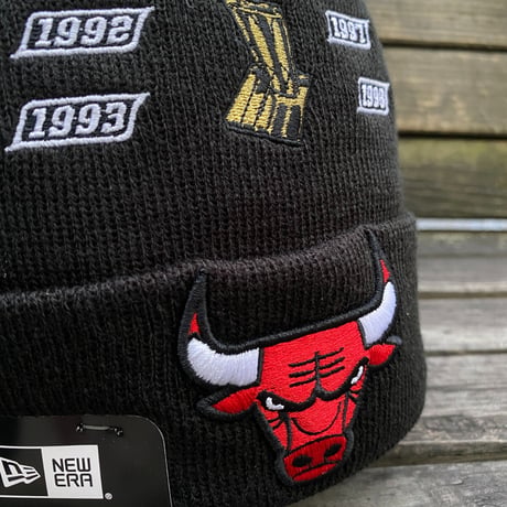 USA限定 NEWERA ニューエラ NBA ファイナルズ チャンピオン ニットキャップ BULLS ブルズ