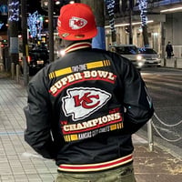 NLF公式 JHデザイン KC CHIEFS カンザスシティ チーフス スーパーボウル チャンピオンズ スタジャン