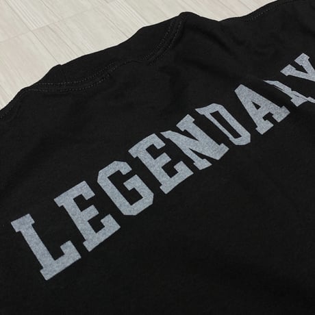 LA発 LEGENDARY アンダーグラウンド グラフィック ヘビーウェイト Tシャツ 黒 MANBA (GTS76)
