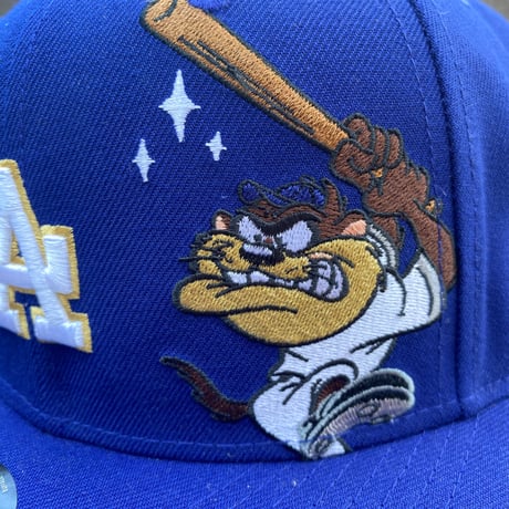 海外仕様 9FIFTY ニューエラ MLB ロサンゼルス ドジャース LA Dodgers タズ Looney Tunes (950-270)