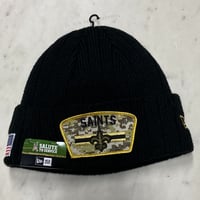 限定Salute to Service ニューエラ NEWERA ニット帽 NFL ニューオーリンズ セインツ Saints (Beanie146)