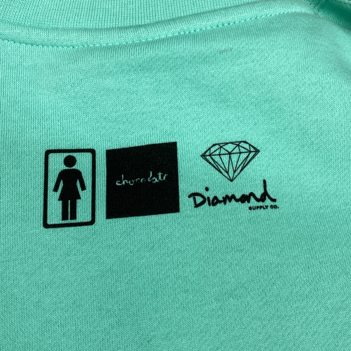限定コラボ ダイヤモンドサプライ × CHOCOLATE チョコレートトレーナー 限定コラボ Sweet ダイヤモンドサプライ × CHOCOLATE