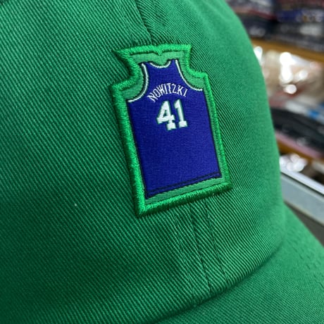 Mitchell&Ness NBA ダラス マーベリックス Mavericks ＃41 ノビツキー スナップバックキャップ