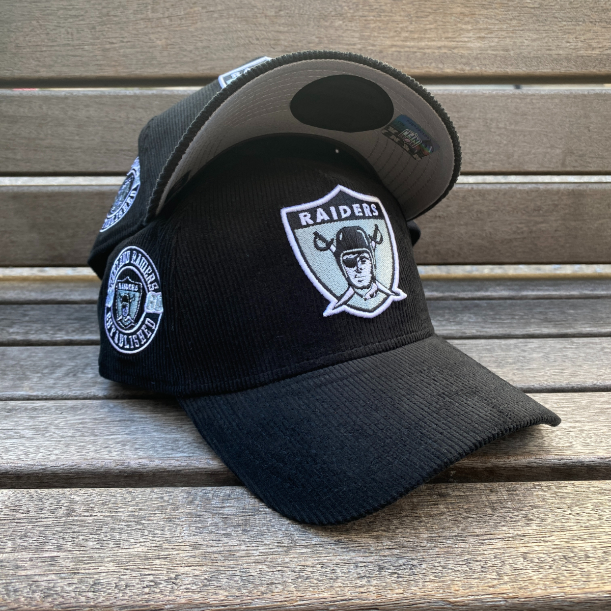 海外限定 Newera ニューエラ NFL 9Forty Aフレーム Raiders オークラ