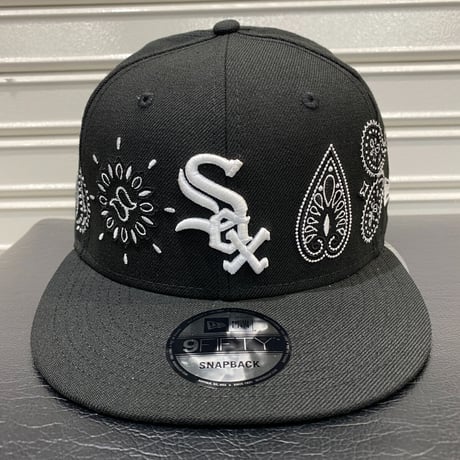 USA限定 Newera ニューエラ 9FIFTY ペイズリー スナップバック MLB シカゴ ホワイトソックス