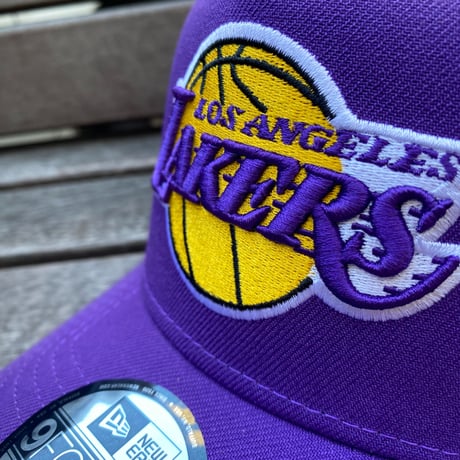 USA仕様 Newera ニューエラ 9Forty A-Frame Aフレーム NBA レイカーズ LA Lakers キャップ (940-75)