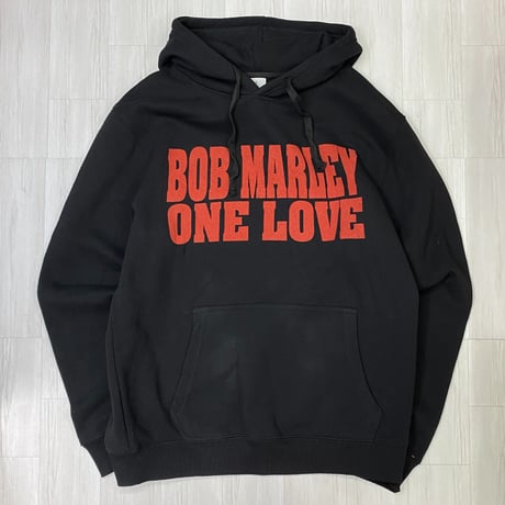 LA発 CreateX5  BOB MARLEY ヘビーウェイト グラフィック プルオーバー パーカ ONE LOVE (GFX/Hdy18)