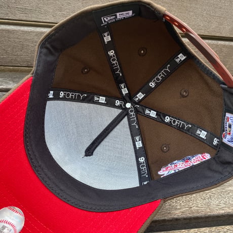 海外限定 Newera ニューエラ 9Forty Aフレーム Athletics アスレチックス 1989WS BATTLE of the BAY (940-227)