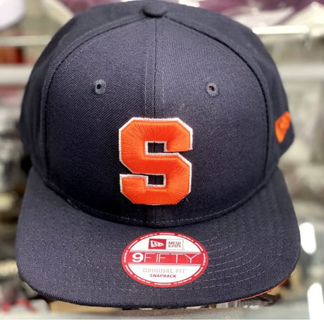 NCAA カレッジエイト NY シラキュース大学 オレンジ ニューエラ 9FIFTY スナップバックキャップ