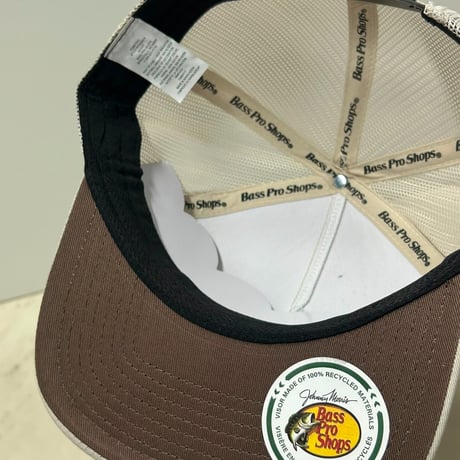米国アウトドアブランド Bass Pro Shops バスプロショップス Authentic Gear Cap トラッカー キャップ (Bps72)