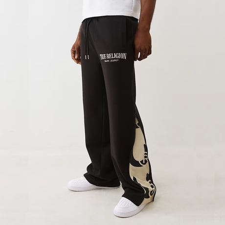 True Religion トゥルーレリジョン ZipUp Baggy Sweatpant バギー スウェットパンツ (JNS266)