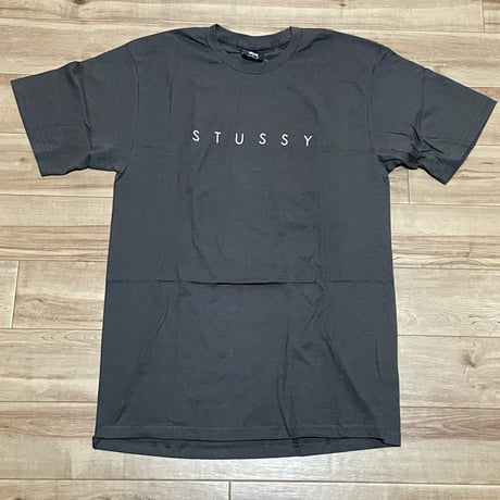 【M】 Stussy ステューシー TRIBE トライブ ボックスロゴ 半袖 Tシャツ チャコール ストリート (16)