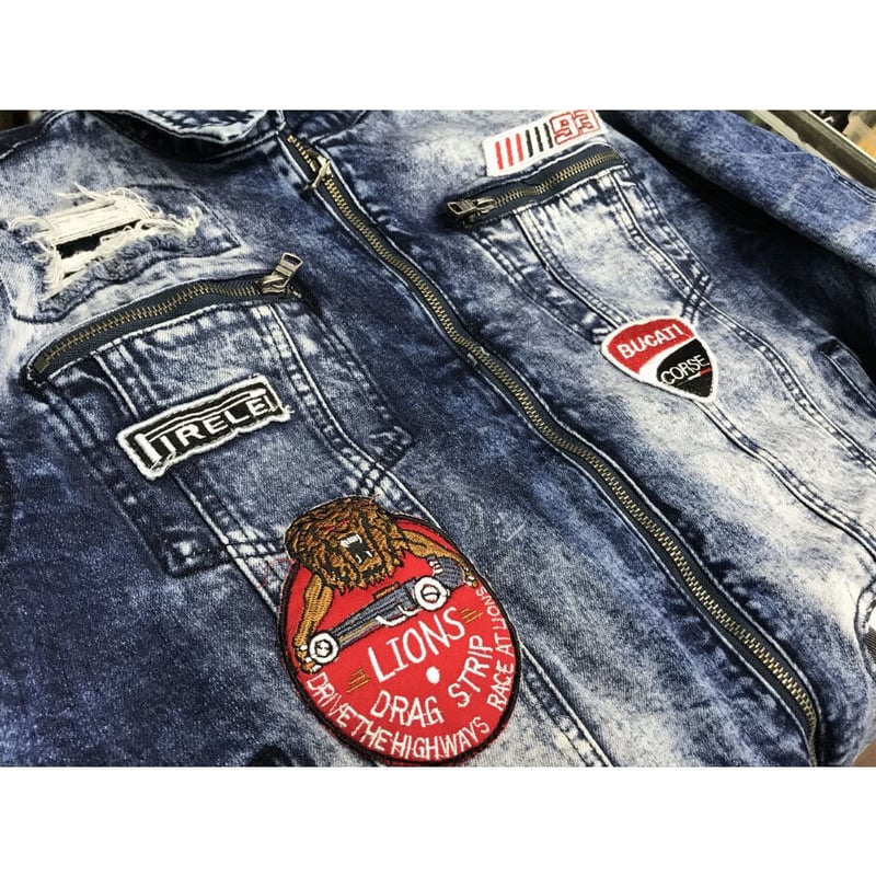 ジージャン ONE PIECE OF ROCK S406XXX M-WWⅡ WITH NEMOTO Fabric by JOKER