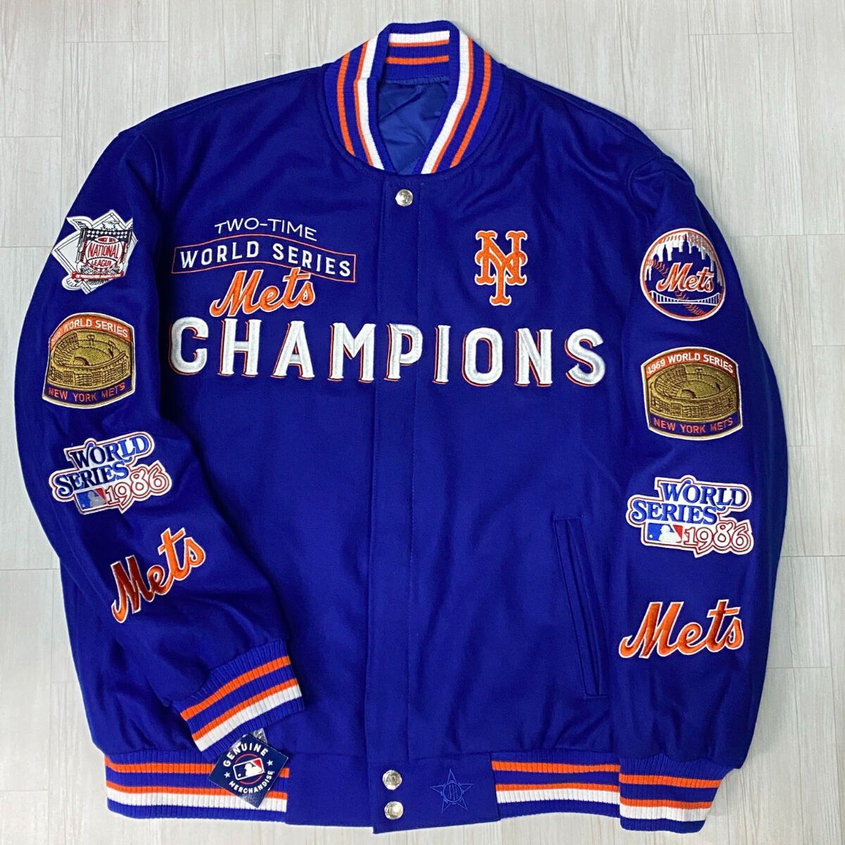 MLB公式 JHデザイン NY Mets メッツ 限定 チャンピオンズ MLB公式 JHデザイン NY Mets メッツ 限定 チャンピオンズ