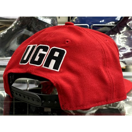 NCAA Collegiate ジョージア大学 ブルドッグス Bulldogs ニューエラ 9FIFTY スナップバック キャップ