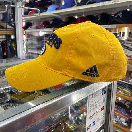 Adidas アディダス NBA インディアナ ペイサーズ Pacers  ストラップバックキャップ ゴールド