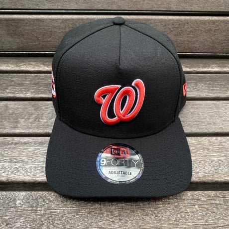 海外限定 Newera ニューエラ 9Forty A-Frame Aフレーム Nationals ナショナルズ 2000 Inaugural キャップ (940-171)