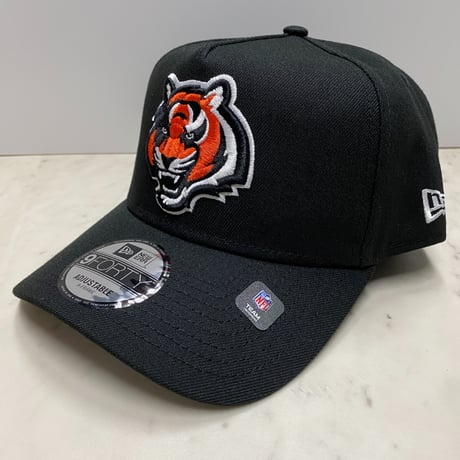 海外限定 Newera ニューエラ NFL 9Forty Aフレーム Bengals ベンガルズ OTC ベンガルトラロゴ キャップ (940-295)