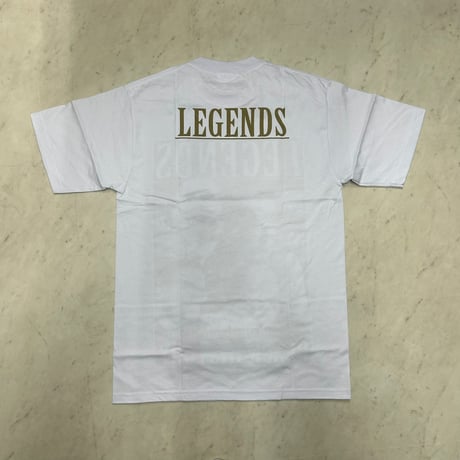 LA発 Black History レジェンド Legends グラフィック 半袖 ヘビーウェイト Tシャツ 白 (GTS109)
