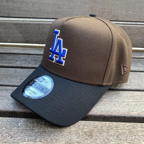 海外限定 Newera ニューエラ 9Forty Aフレーム LA Dodgers ドジャース キャップ 100th Anniv (940-112)