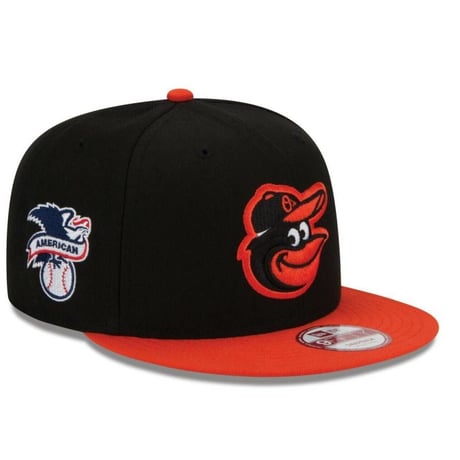 USA正規品 ニューエラ NEWERA  ボルチモア Orioles オリオールズ MLB スナップバック 9Fifty 調節可 キャップ Baycik メジャー 2トーン