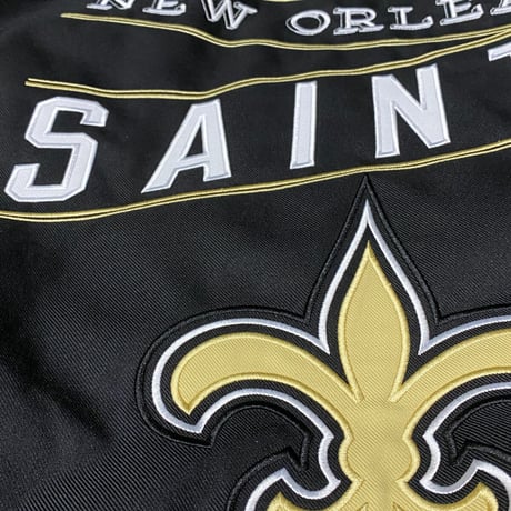 NFL公式 JHデザイン Saints ニューオーリンズ セインツ スタジアムジャンパー