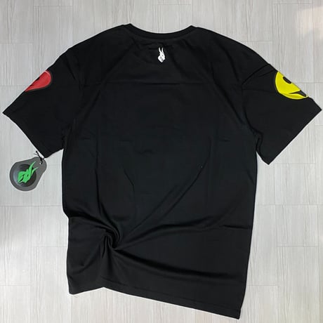 USAブランド GOAT Solo ゴートソロ TRUST NO ONE ベア 半袖 Tシャツ 黒　(GT1)