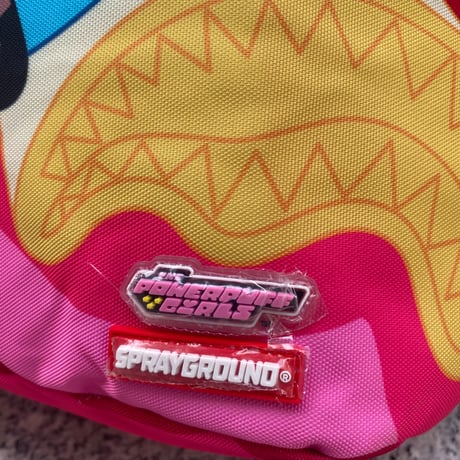 米国仕様 SPRAYGROUND パワーパフガールズ Powerpuff Girls Heart Shark DLXsr バックパック (BKPK42)